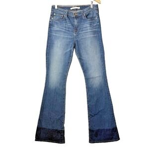 BIG STAR Bella High Rise Flare Jeans Tall Womens Size 30 X 34 Dark Wash Boho‎